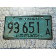 Illinois - Land of Lincoln - 1974