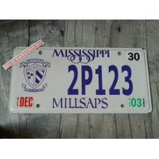 Mississippi - Millsaps - 2003