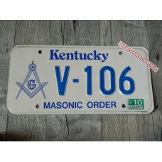 Kentucky - MASONIC ORDER - 1996