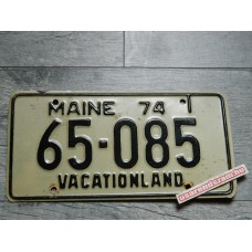 Maine - Vacationland - 1974