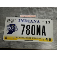 Indiana - Bicentennial 1816-2016