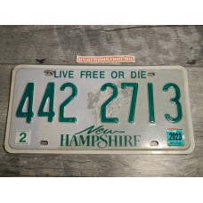 New Hampshire - Live free or die 