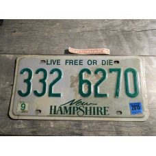 New Hampshire - Live free or die 