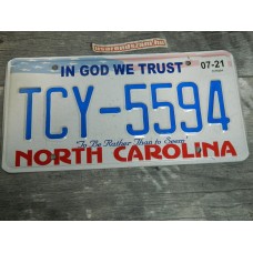 North Carolina - In god we trust