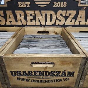 10 db-os USA rendszámcsomag